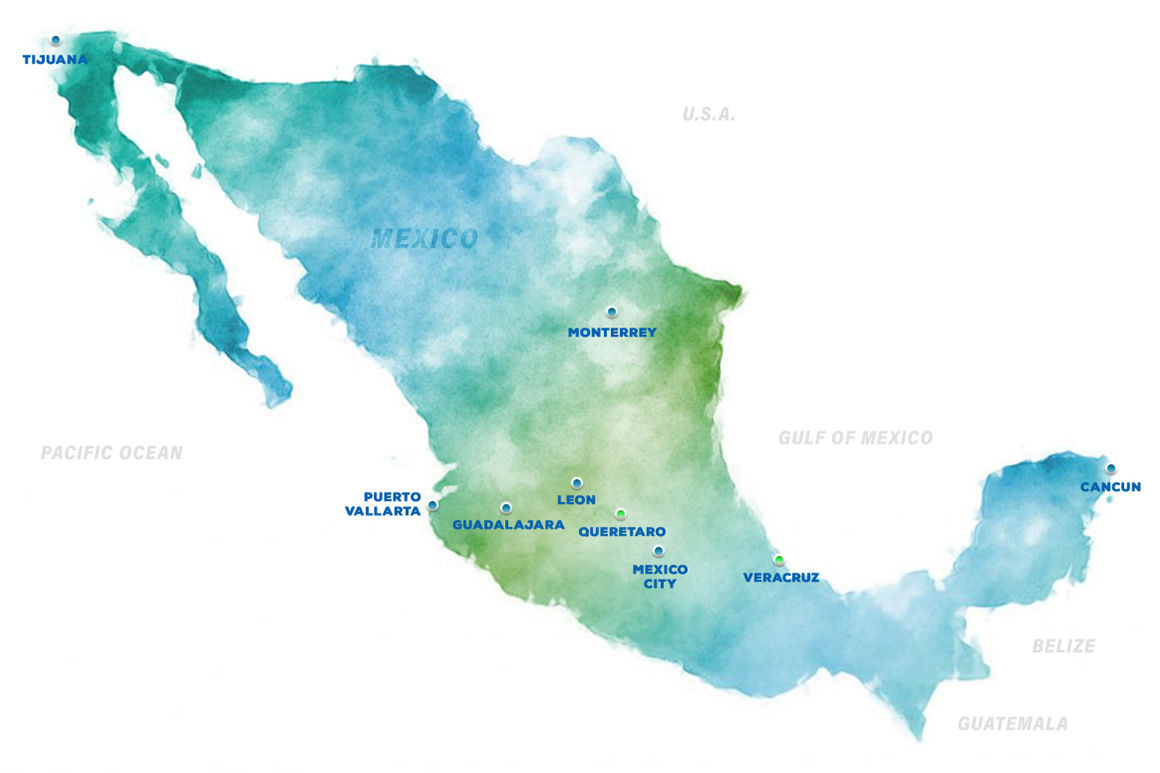 mexico map